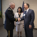 Chan Gen. Murray handshake