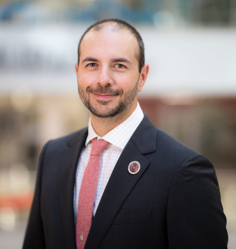 Photo of Dr. Nathan Tichenor, Director of Hypersonic Facilities.